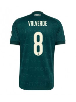 Real Madrid Federico Valverde #8 Replika Borta Kläder 2026-27 Kortärmad Real Madrid Federico Valverde #8 Replika Borta Kläder 2026-27 Kortärmad